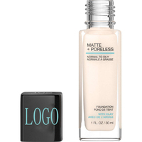 Fond de teint liquide waterproof à marque privée qui affine les pores et offre une couvrance naturelle