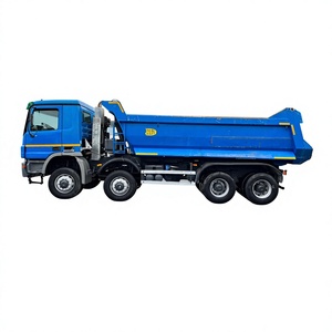 Camión Volquete Usado 2000 ACTROS 4141 MP3 8*6 Amarillo 6x6 con Volante a la Derecha, Cámara Trasera, Diésel, Transmisión Manual, de Servicio Pesado - Product Image 1