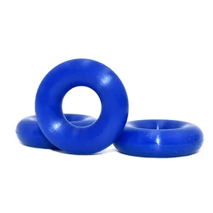 วงแหวนโอริงทำจากยางซิลิโคนสีฟ้ามีการปิดผนึกแบบกำหนดเองสีแดงใสมีสินค้าจาก SWS