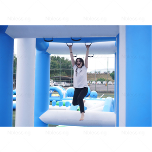 PVC Water Park <b>Games</b> <b>Inflatable</b> Iceberg With Slide for Sports <b>Inflatable</b> Iceberg <b>Inflatable</b> Sea Island Obstacles Equipment Set I - Product Image 3