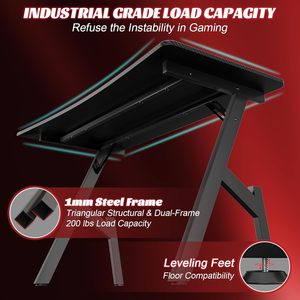 <span class=keywords><strong>Escritorio</strong></span> <span class=keywords><strong>Gamer</strong></span> Ergonómico en Forma de A, Moderno, de Alta Calidad, para Computadora Pequeña, Color Negro, para Oficina en Casa, Ideal para Espacios Pequeños, OEM Gratis - Product Image 2