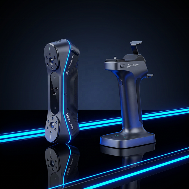2026 Wholesale Raptor Pro 3D Scanner Wireless Control Handle 3D Printing 22+7 Blue Laser NIR Handheld 0.02mm Accuracy