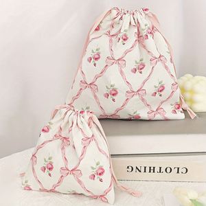 Sacs en coton de luxe en gros avec cordon de serrage, réutilisables, grand format, personnalisables avec logo, imprimés en sérigraphie, pour cadeaux, artisanat et emballage de rangement - Product Image 2