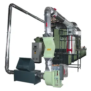 Textile waste recycling machine /cotton cloth garment hard waste rag leftover recycling machine fiber opening machine