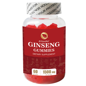 Il Ginseng naturale di marca privata aumenta l'immunità degli integratori alimentari aumenta i riflessi gummies di Ginseng vegetariano - Product Image 6