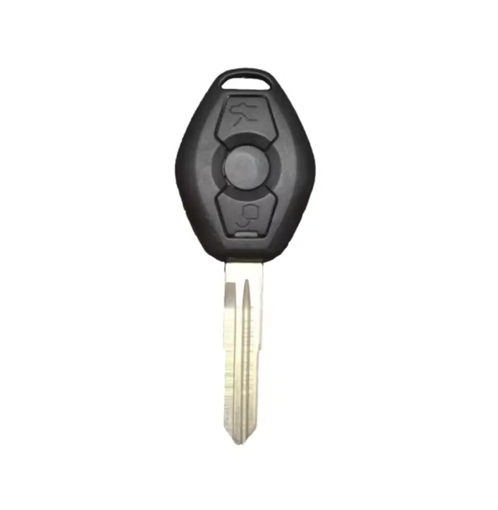 Kunci mobil Toyota Transponder dengan 3 tombol tanpa Chip