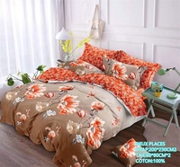 En Gros Luxe Jimmy Jetable en Tissu Microfibre Ensemble de Draps de Lit 4 Pièces (Deux Draps et Deux Taies d'Oreiller)