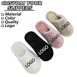 Pantofole Invernali Personalizzate <span class=keywords><strong>da</strong></span> <span class=keywords><strong>Donna</strong></span> <span class=keywords><strong>in</strong></span> Cotone per Interni ed Esterni, Morbide, Calde, Antiscivolo, Scarpe <span class=keywords><strong>da</strong></span> <span class=keywords><strong>Camera</strong></span> con Punta Chiusa, Vendita all'Ingrosso - Product Image 1