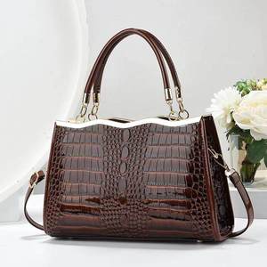 Bolso <span class=keywords><strong>Tote</strong></span> de Hombro Clásico de Gran Capacidad con Estampado Personalizado, Bolso de Piel de Cocodrilo para Mujer, Bolsos de Mano de Diseñador de Lujo para Damas - Product Image 6