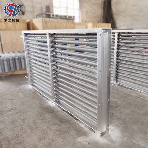 Chauffe-air industriel en acier inoxydable 304, unité d'échange de chaleur à eau chaude moyenne température - Product Image 2