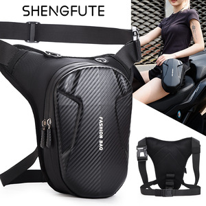 <span class=keywords><strong>Borsa</strong></span> <span class=keywords><strong>da</strong></span> <span class=keywords><strong>Gamba</strong></span> Tattica Impermeabile in PU Riflettente con Cerniera per <span class=keywords><strong>Uomo</strong></span>, Ideale per Moto e Sport all'Aperto - Product Image 1