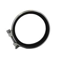 3/4 - 10 pouces aluminium acier inoxydable laiton cuivre manuel Type U fixation sécurité incendie raccord de tuyau raccord collier de serrage