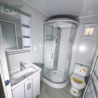 Maisonnette préfabriquée de 20 pieds, 1, 2, 3, 4 ou 5 chambres, modulaire, extensible, portable, de haute qualité, pour l'Australie