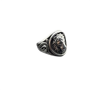 Hip Hop Stainless Steel Jewelry Fashion Punk lion Finger <b>Rings</b> <b>for</b> <b>Men</b> - Product Image 1