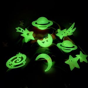 China Wholesale 6pcs Plasticine <b>Slime</b> DIY Light Air Dry Clay Kit Glow Charm Unicorn <b>Slime</b> <b>Set</b> 100ml*6 All Ages - Product Image 4