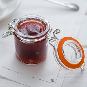 Eco Friendly 1200ml Glass Snap Jar for Kitchen Food Storage With Wire Lid - Product Image 3