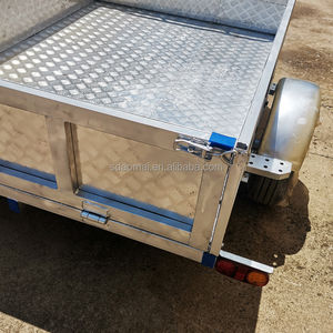 AOMAI Einachsiges Halb werkzeug für Sattel auflieger Pferde lader Van <span class=keywords><strong>Horse</strong></span> Food 10 ft Box Trailer - Product Image 3