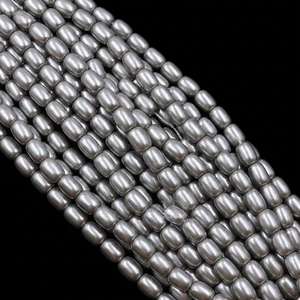 Perles en verre imitation perle de qualité supérieure, ovales, en forme de baril, à fort lustre, pour la fabrication de bijoux DIY, bracelets, mariage, prix d'usine - Product Image 6