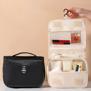 china travel makeup bag with compartments customized gzcz Large Capacity Case Organizer,Professional Cosmetic Bags for Women,Waterproof PU Leather Makeup Adjustable Dividers and Shoulder Strap for Brushes and Jewelry : Beauty & Personal Care China PVC Cosmetic Bag Supplier