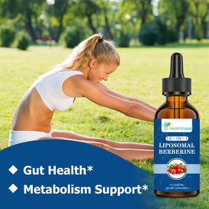 Suplemento Dietético de Berberina Liposomal en Gotas con Etiqueta Personalizada ODM, Promueve la Salud Intestinal y Apoya los Niveles de Metabolismo para Adultos - Product Image 6