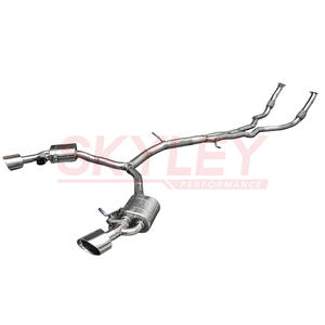 Tubos de <span class=keywords><strong>escape</strong></span> Sl Catback, silenciador de tubo de <span class=keywords><strong>escape</strong></span>, sistema de <span class=keywords><strong>escape</strong></span> de coche, acero inoxidable para <span class=keywords><strong>Audi</strong></span> Rs4/<span class=keywords><strong>rs5</strong></span> B9/b9.5 2,9 T 2017-2024 - Product Image 4