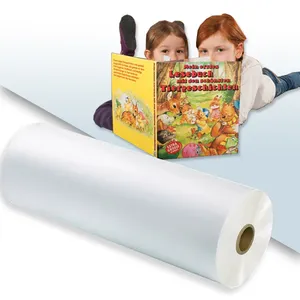 China Manufacturer Velvet Soft Touch Thermal For Lamination Rubbery Hot Lamination Film