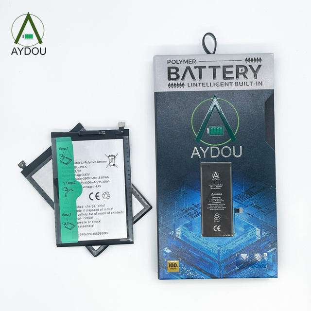 OEM Grade AYDOU Tecno BL-39LX Itel P36 4000mAh Li-Polymer Battery for Spark Pova Camon Mobile Phones Black in Stock