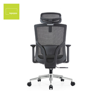 Chaise de bureau ergonomique moderne pivotante en maille confortable, fabrication chinoise, vente en gros personnalisée, prix abordable