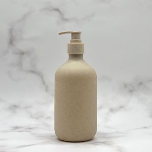 Bouteille en <span class=keywords><strong>paille</strong></span> de blé écologique 300 ml/500 ml pour shampoing, lotion et masque facial, emballage cosmétique, flacon pulvérisateur - Product Image 2