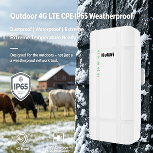 <span class=keywords><strong>Routeur</strong></span> <span class=keywords><strong>LTE</strong></span> <span class=keywords><strong>KuWFi</strong></span> 2.<span class=keywords><strong>4G</strong></span> Compatible Alimentation Solaire, 1WAN LAN, Antenne Externe 5dBi, Étanchéité IP66, <span class=keywords><strong>Routeur</strong></span> Wi-Fi Extérieur <span class=keywords><strong>4G</strong></span> pour Caméra IP - Product Image 4