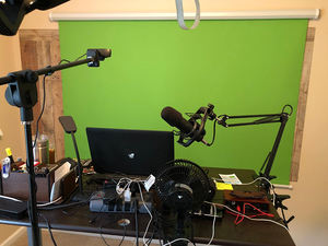 Panneau de clé à fermeture automatique, écran <span class=keywords><strong>vert</strong></span> rétractable, extensible, Auto-verrouillage avec Chroma, tissu <span class=keywords><strong>vert</strong></span> résistant aux rides, 50x1.8x2M - Product Image 6