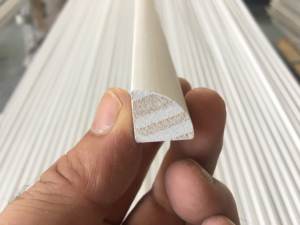 शीर्ष स्तरीय लकड़ी सफेद प्राइमेड लकड़ी क्वार्टर 1/4 फर्श के लिए छोटे मोल्डिंग - Product Image 3