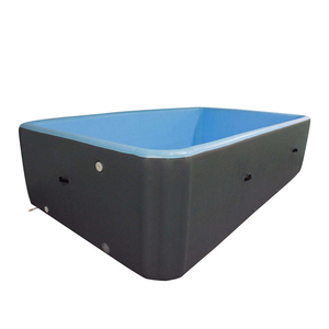 Piscina Inflable <span class=keywords><strong>Rectangular</strong></span> de Gran Tamaño, Piscina Elevada de PVC Resistente para Exteriores, Patio Trasero, Diversión Acuática Familiar - Product Image 4