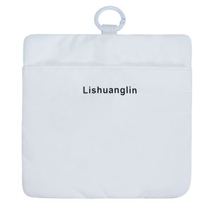 Serie de almacenamiento de viaje Tyvek de moda minimalista, artículos de tocador colgantes multifuncionales, bolsa de almacenamiento de ropa íntima plegable - Product Image 1