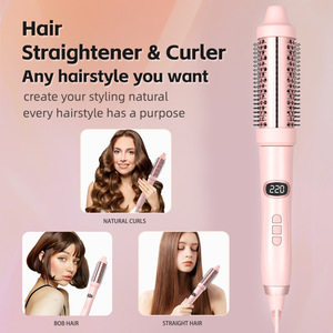 Cepillo Térmico de Cerámica PTC con Iones Negativos, Rizador de Cabello Eléctrico, 10 Temperaturas, Calentamiento Rápido, Herramienta de Peinado para Uso Doméstico - Product Image 4
