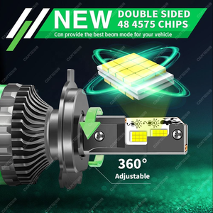 K28 Stock fari a LED 300W ad alta potenza per <span class=keywords><strong>auto</strong></span> 9005 9006 H1 H7 H11 H4 9012 6000k colore potenti Aftermarket luci LED - Product Image 3