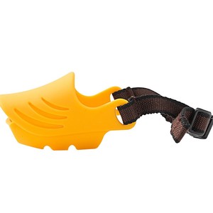 Custom Grappige Hond Snuit Veilig Huisdier Training Muilkorven Siliconen Eendenvormige Mond Beschermer Voor Hond