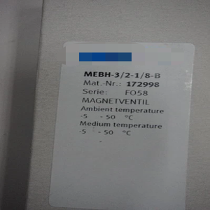 Elettrovalvola Mebh-<span class=keywords><strong>3</strong></span>/2-1/8-b 172998 Nuova Spedizione Gratuita - Product Image 1