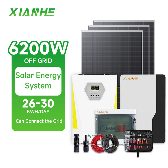 Solar Panel Kit Solar De 3kw 5kw 8kw 10kw 20kw 30kw off Grid Hybrid 10kwh 15kwh 20kwh Solar Power System for Home with Battery