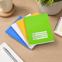 Cahier d'exercices personnalisé pour étudiants, agrafé, pages intérieures par sujet, couverture épaisse, fabricant de cahiers d'exercices pour étudiants