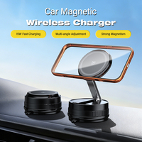 Support magnétique pour téléphone de voiture avec rotation à 360°, 18 aimants puissants, charge rapide 25W, fixation sur grille d'aération