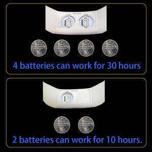 Bracelet RFID/NFC avec logo personnalisé, télécommande 433M, 15 couleurs LED, portée de 800M, autonomie de 10 à 30 heures pour concerts et festivals - Product Image 2