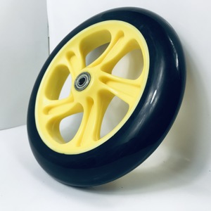 Roue de trottinette pour enfants de 8 pouces avec pneu en PU solide pour patins à roulettes - Product Image 2