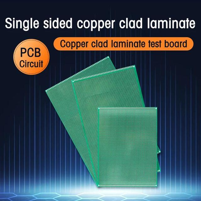 1/5PCS PCB Board Green Single Side Prototype Boards 2x8CM 3x7CM 4x6CM 5x7CM 6x8CM 7x9CM 8x12CM 9x15CM 10x10CM 10x15CM 10x22CM
