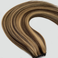 Ekstensi Rambut Haiy 2026 Terlaris Tipis Tak Terlihat Anti Kusut & Anti Rontok Genius Weft Raw Cuticle Aligned Double Drawn Pengiriman Cepat