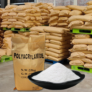 Secco สารเคมี polyacrylamide บริสุทธิ์ polyacrylanionic cationic polyacrylamide สำหรับการบำบัดน้ำเสียโลหะวิทยา - Product Image 1