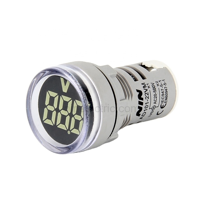 NIN White Digital Multimeter Volts Meter