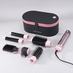 <span class=keywords><strong>ENZO</strong></span> EN-4133-5 Brosse thermique 6 en 1, séchage et coiffage en une seule étape, peigne chauffant à air chaud, boucleur, brosse interchangeable, tête rotative, sèche-cheveux brosse - Product Image 3