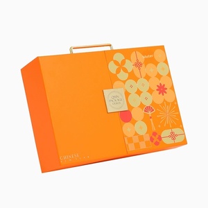 Custom <b>Gift</b> <b>Boxes</b> with Handles Double-Open Design <b>for</b> Holidays Personalized Printing <b>Empty</b> Packaging - Product Image 1