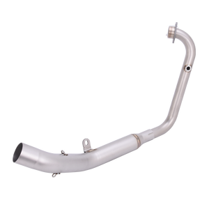 Système d'échappement avant de moto avec capteur O2 pour <span class=keywords><strong>Zontes</strong></span> ZT125 ZT155 <span class=keywords><strong>U</strong></span> U1 G1 GK Z1 Z2 2025 2026 en acier inoxydable - Product Image 1